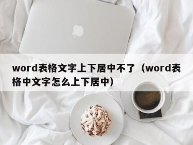 宁波word表格文字上下居中不了（word表格中文字怎么上下居中）