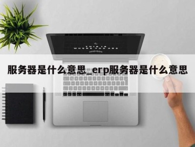 宁波服务器是什么意思_erp服务器是什么意思 